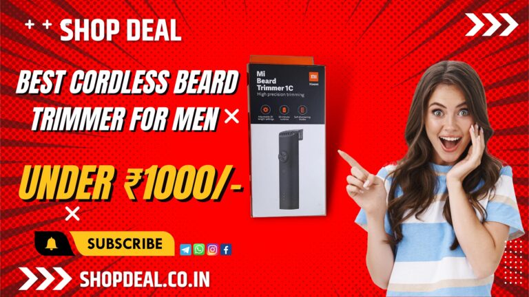 Best Cordless Beard Trimmer under Rs 1000 In india