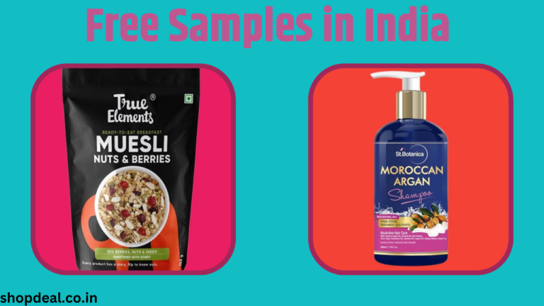 Free Samples Products In India